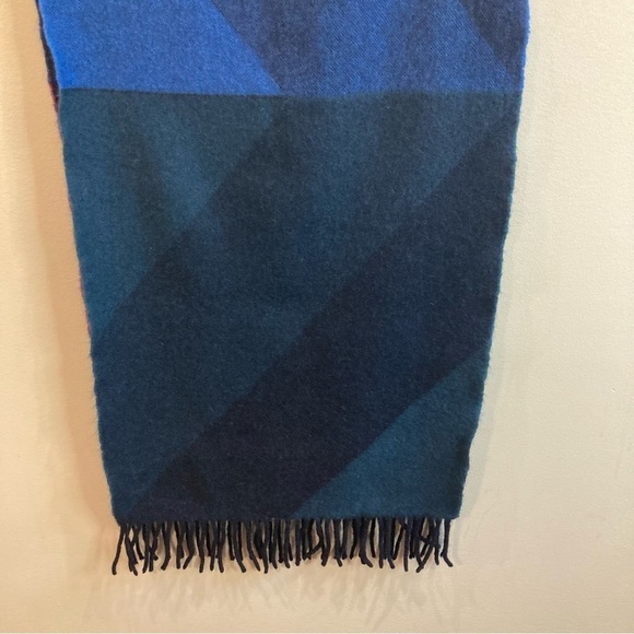 DUCHAMP Scarf 75% Lambswool  25% Angora Made in Scotland - Picture 3 of 7